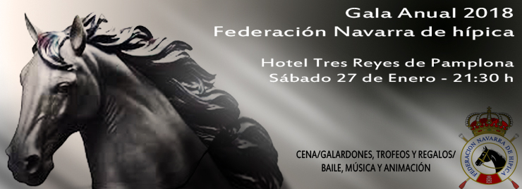 Cena de Gala Anual H&iacute;pica el 27 de enero de 2018 en el Hotel Tres Reyes